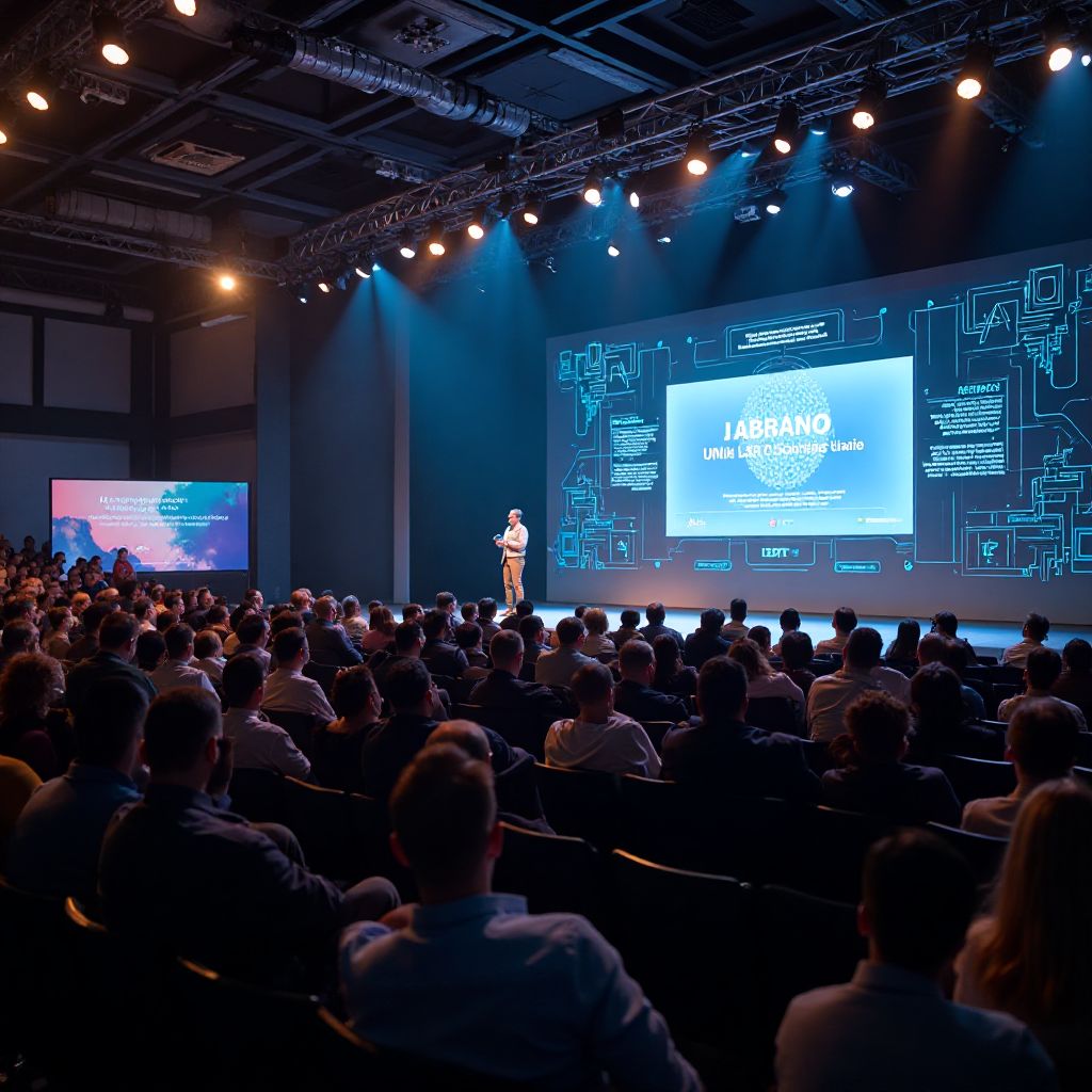 Prezentare la conferința Tech Week București