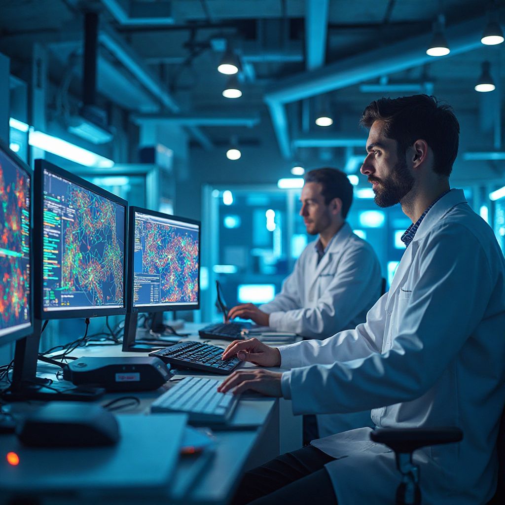 Vizită la laboratorul nostru de cercetare